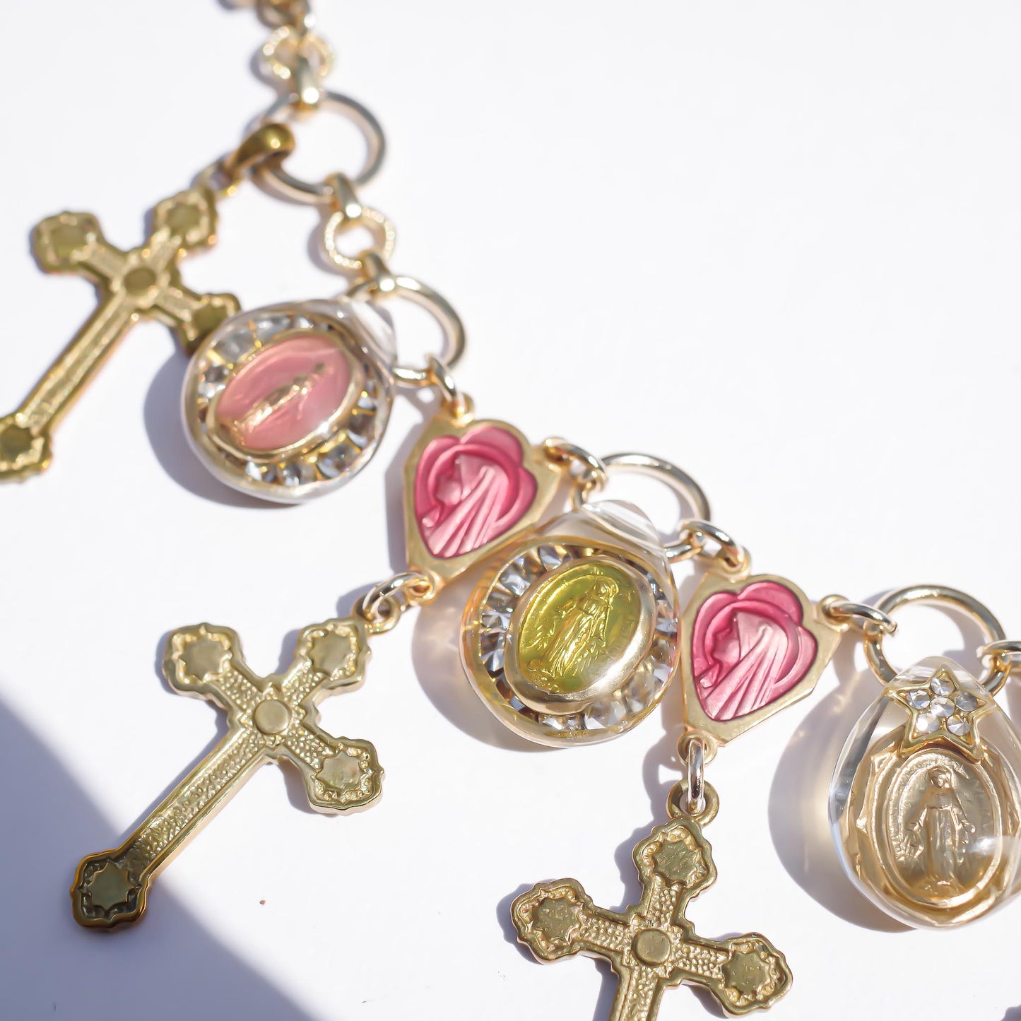 CROSS NECKLACE / MEDAI / HEART / MIX