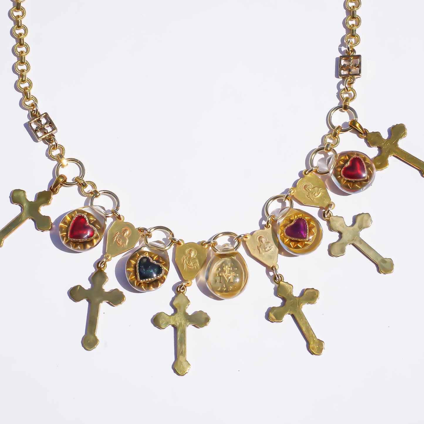 CROSS NECKLACE / MEDAI / HEART / MIX