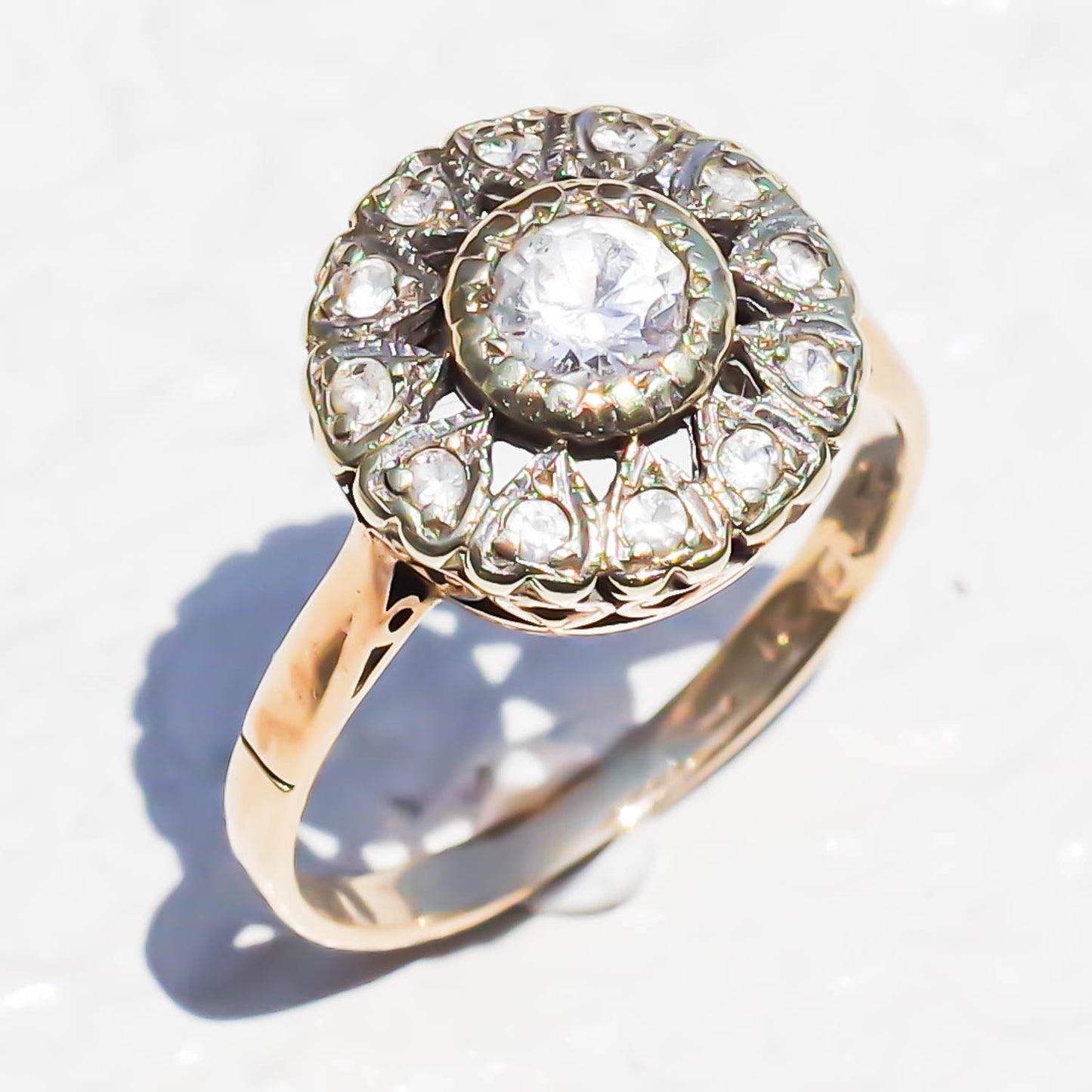 CIRCLE RING / UK / 9K / #13