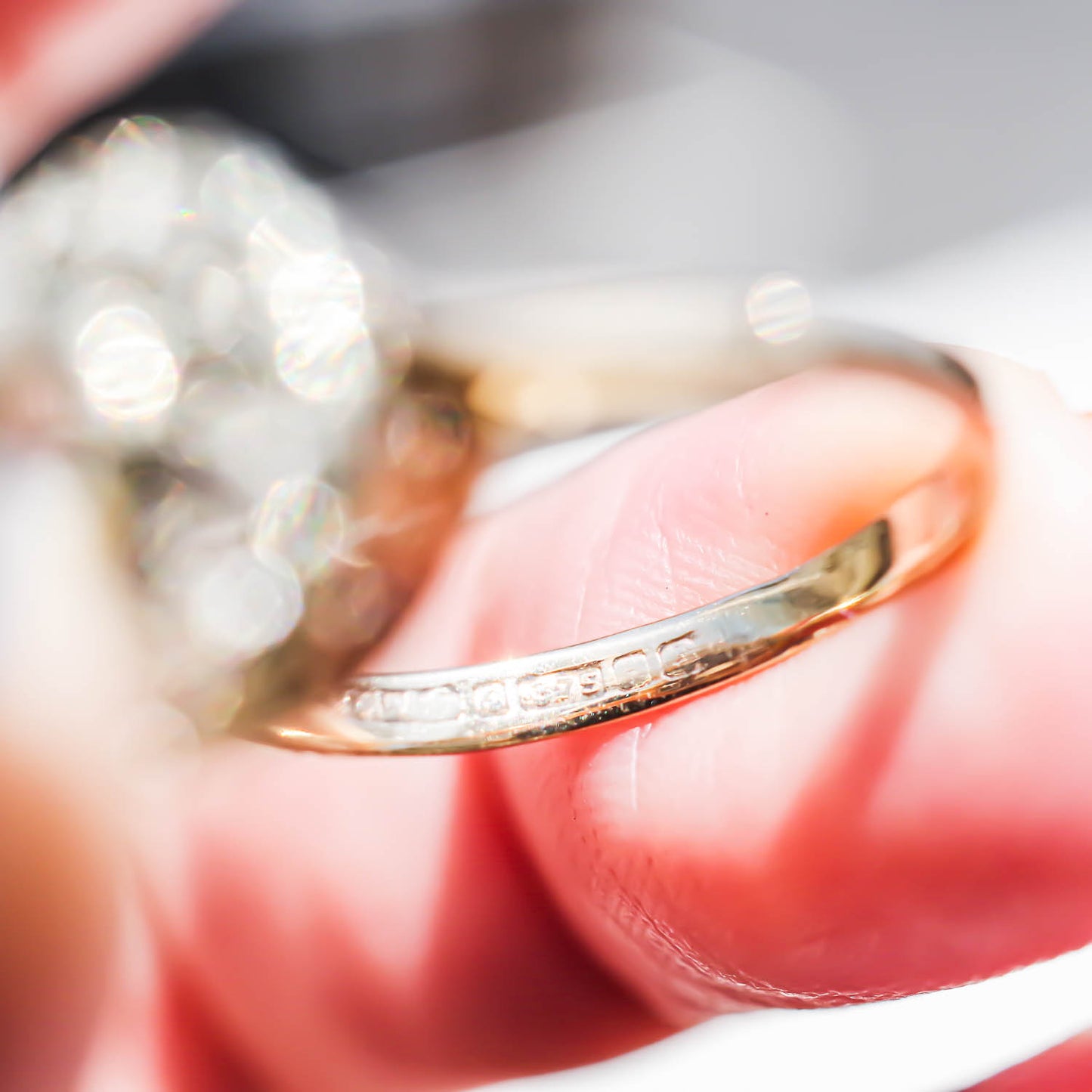 CIRCLE RING / UK / 9K / #13