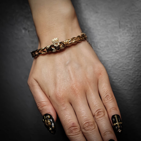 HEART BRACELET / 14KGF / UK / Claddagh