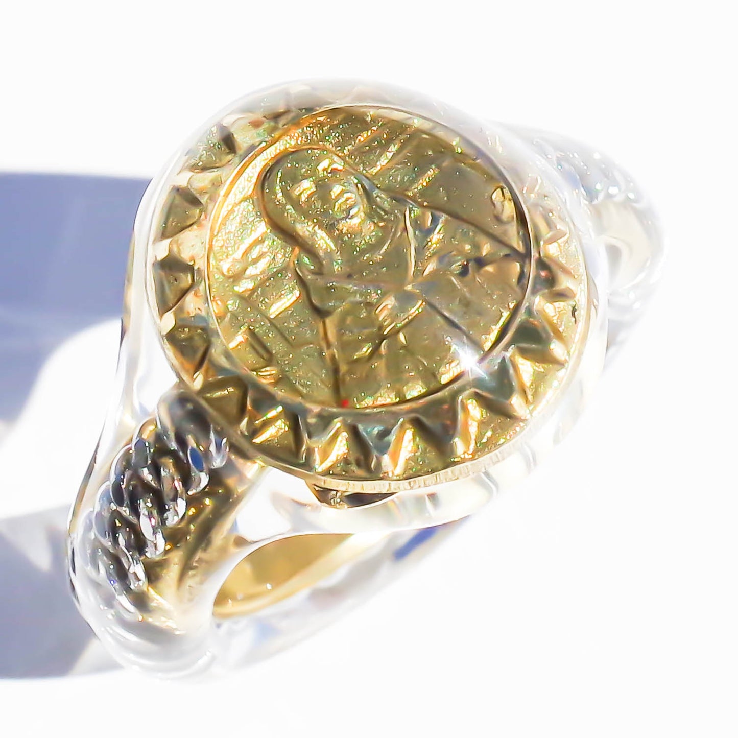 MEDAI RING / GOLD / #16.5