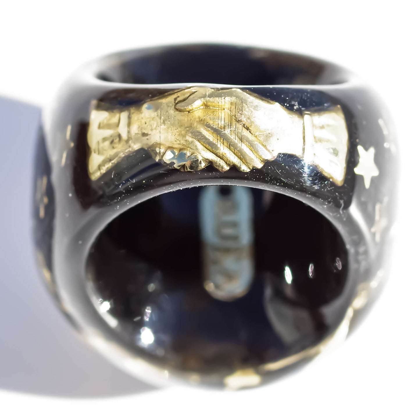 MASONIC RING / BLUE BLACK / #13