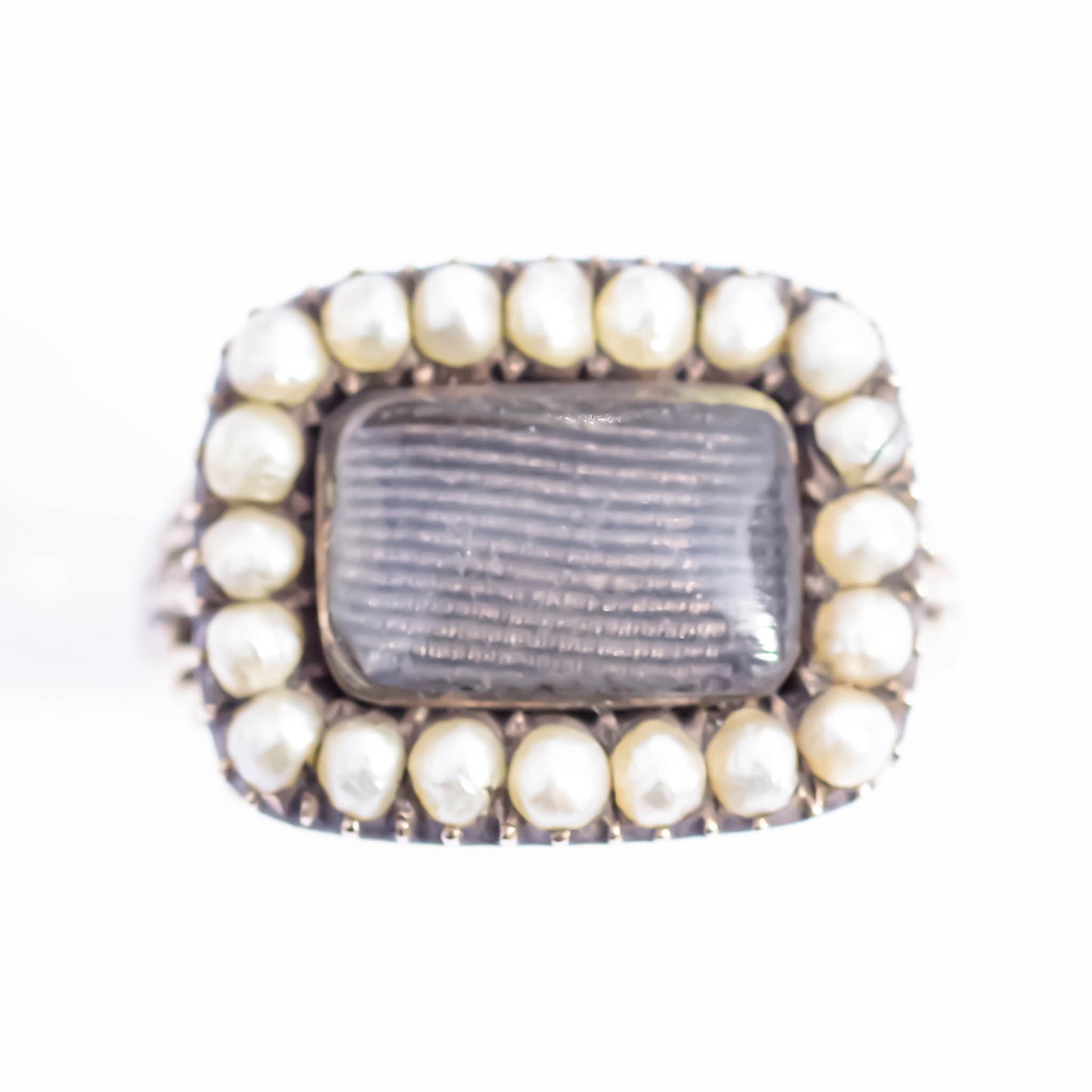 MOURNING RING / LONDON / 18K / #11.5