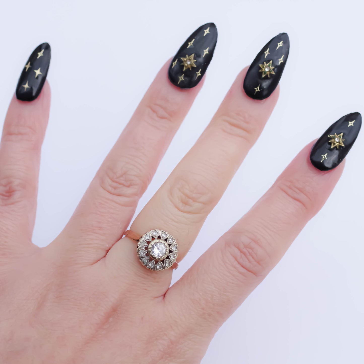 CIRCLE RING / UK / 9K / #13