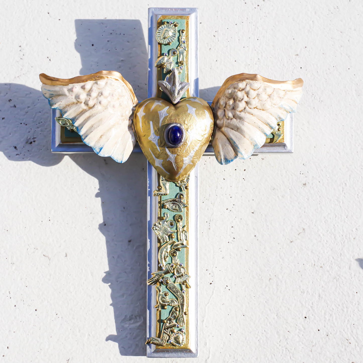 CROSS DECOR 2/ GREEN / MILAGRO