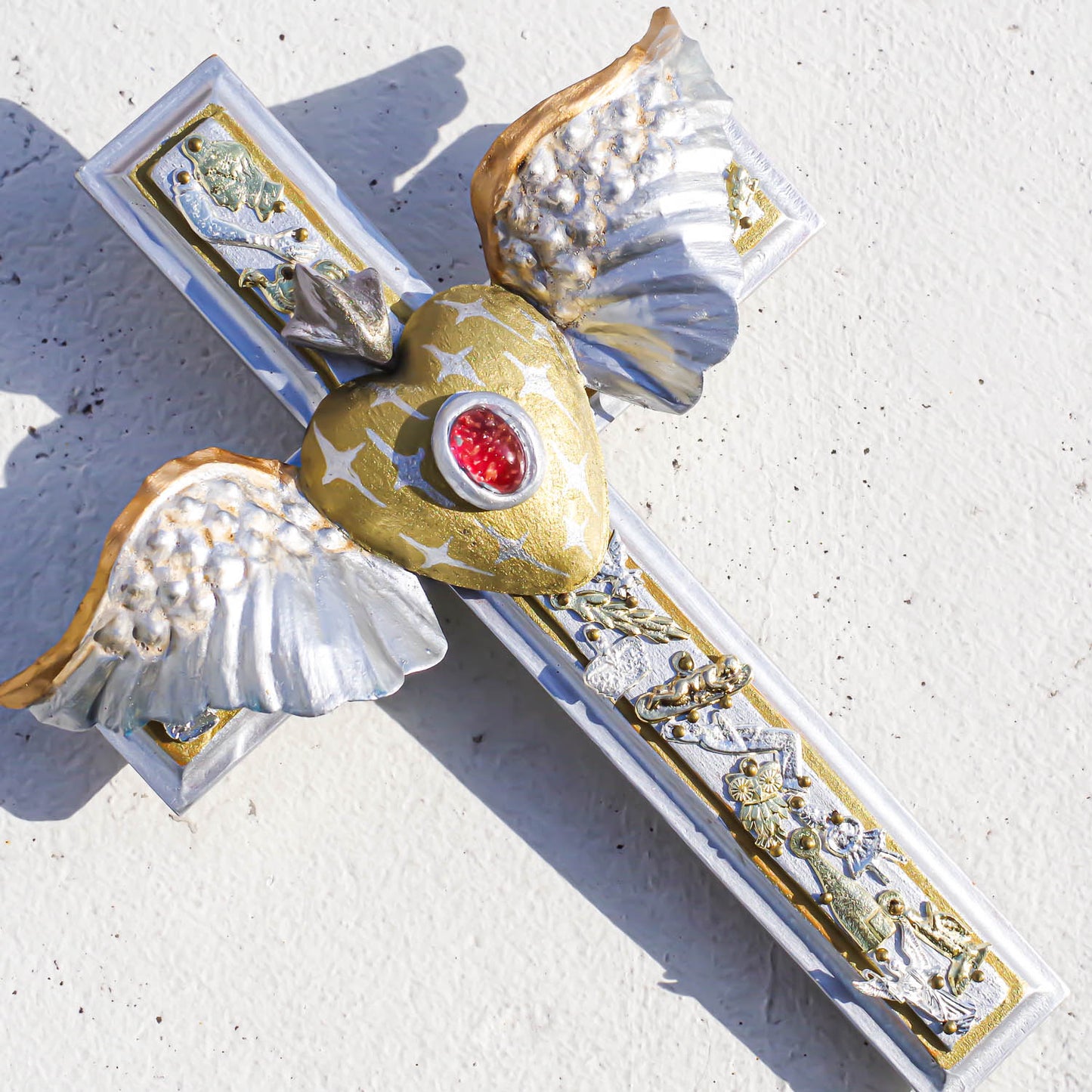 CROSS DECOR 2/ SILVER / MILAGRO