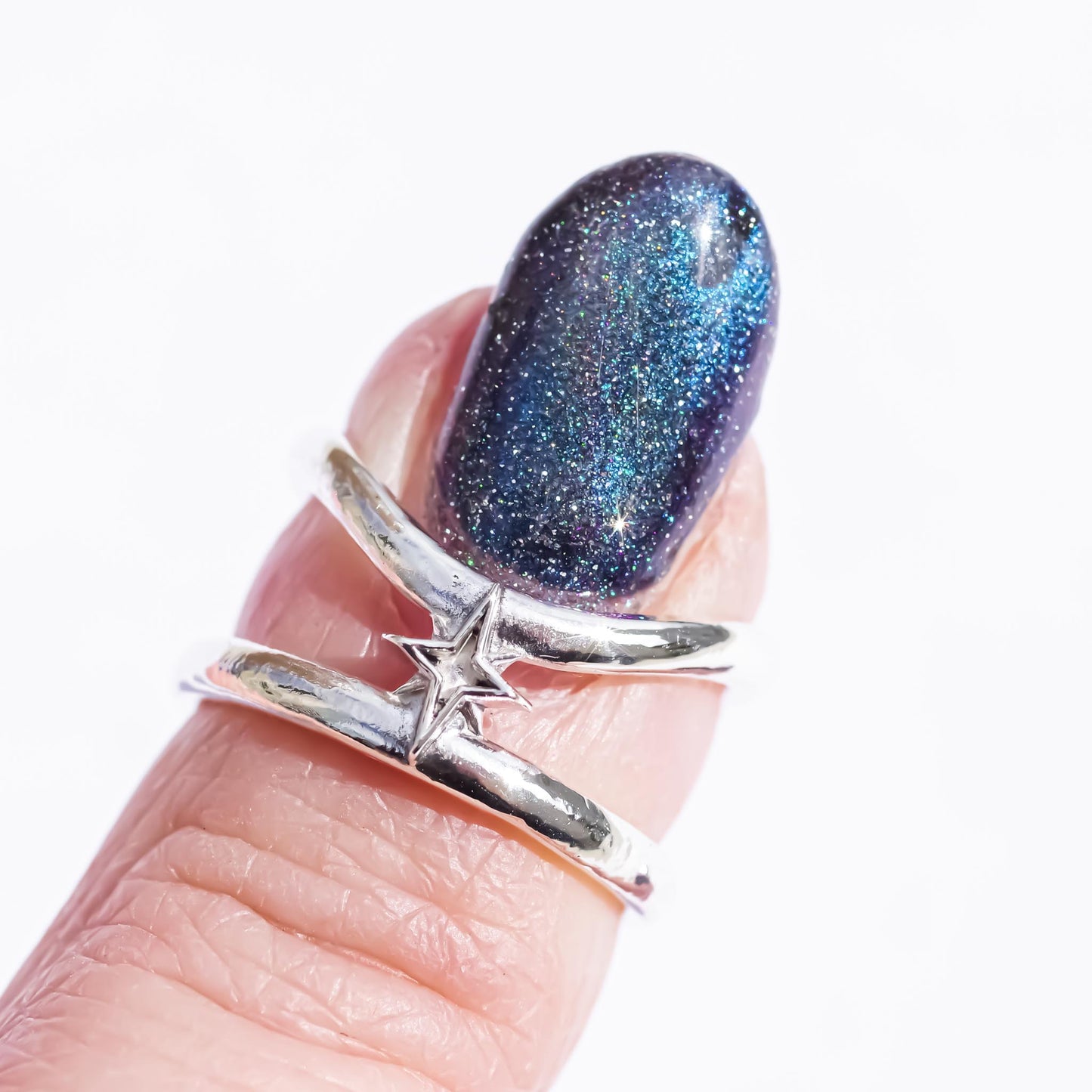 NAIL RING / STAR / SILVER 925