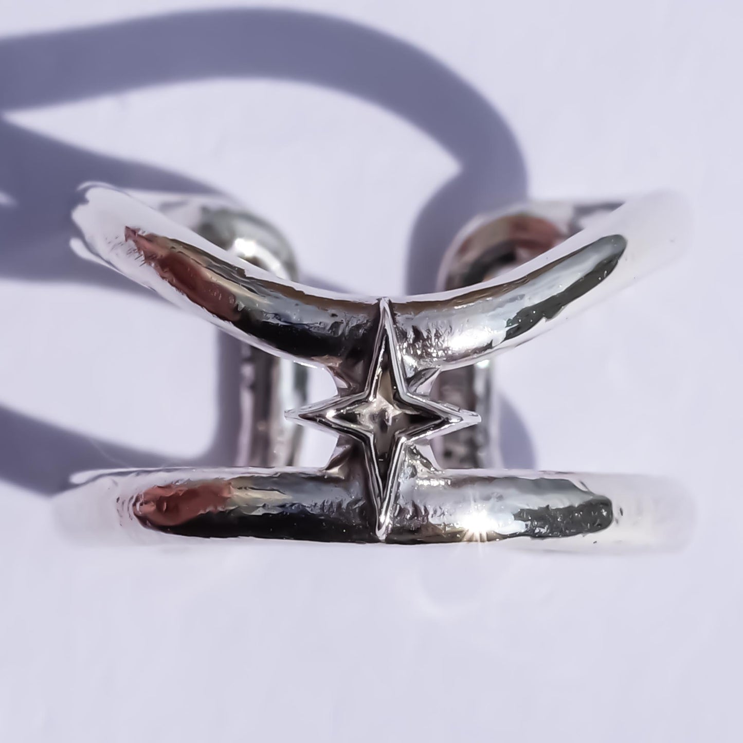 NAIL RING / STAR / SILVER 925