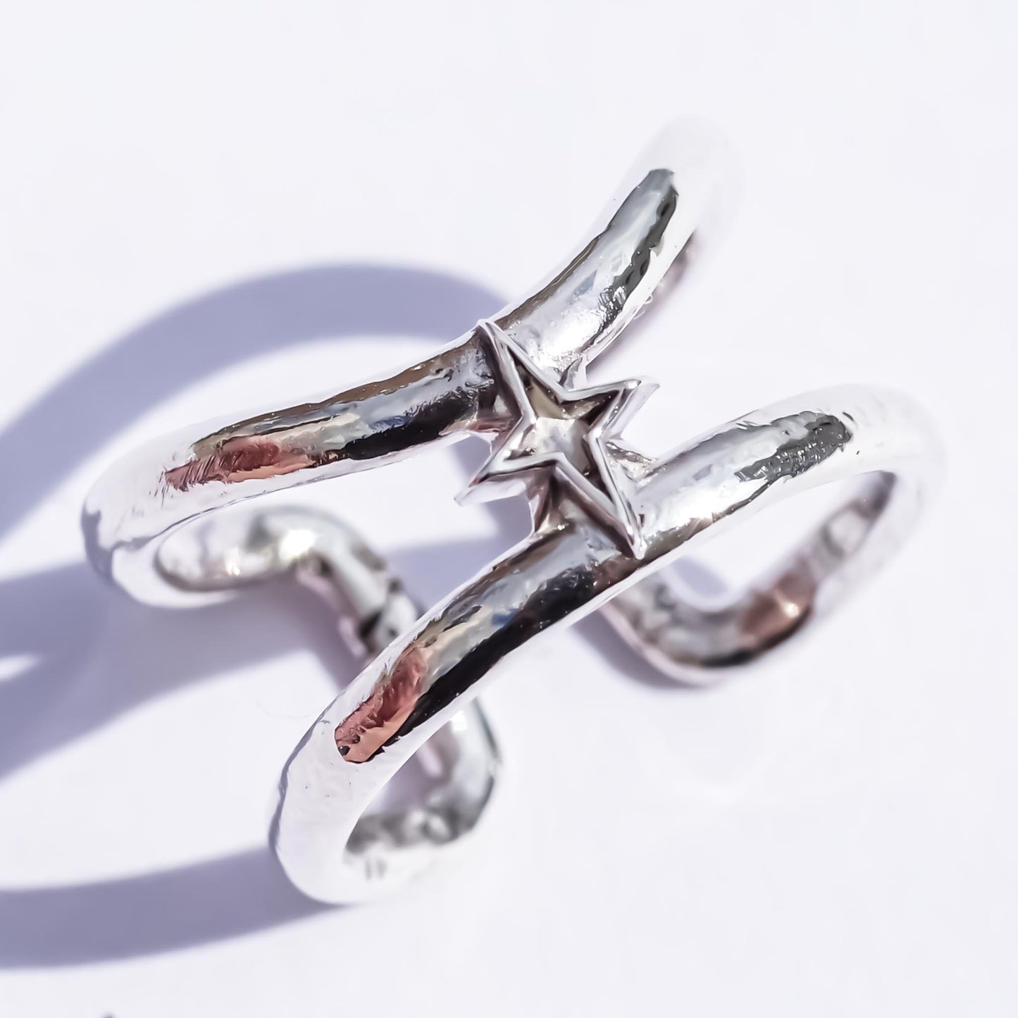 NAIL RING / STAR / SILVER 925