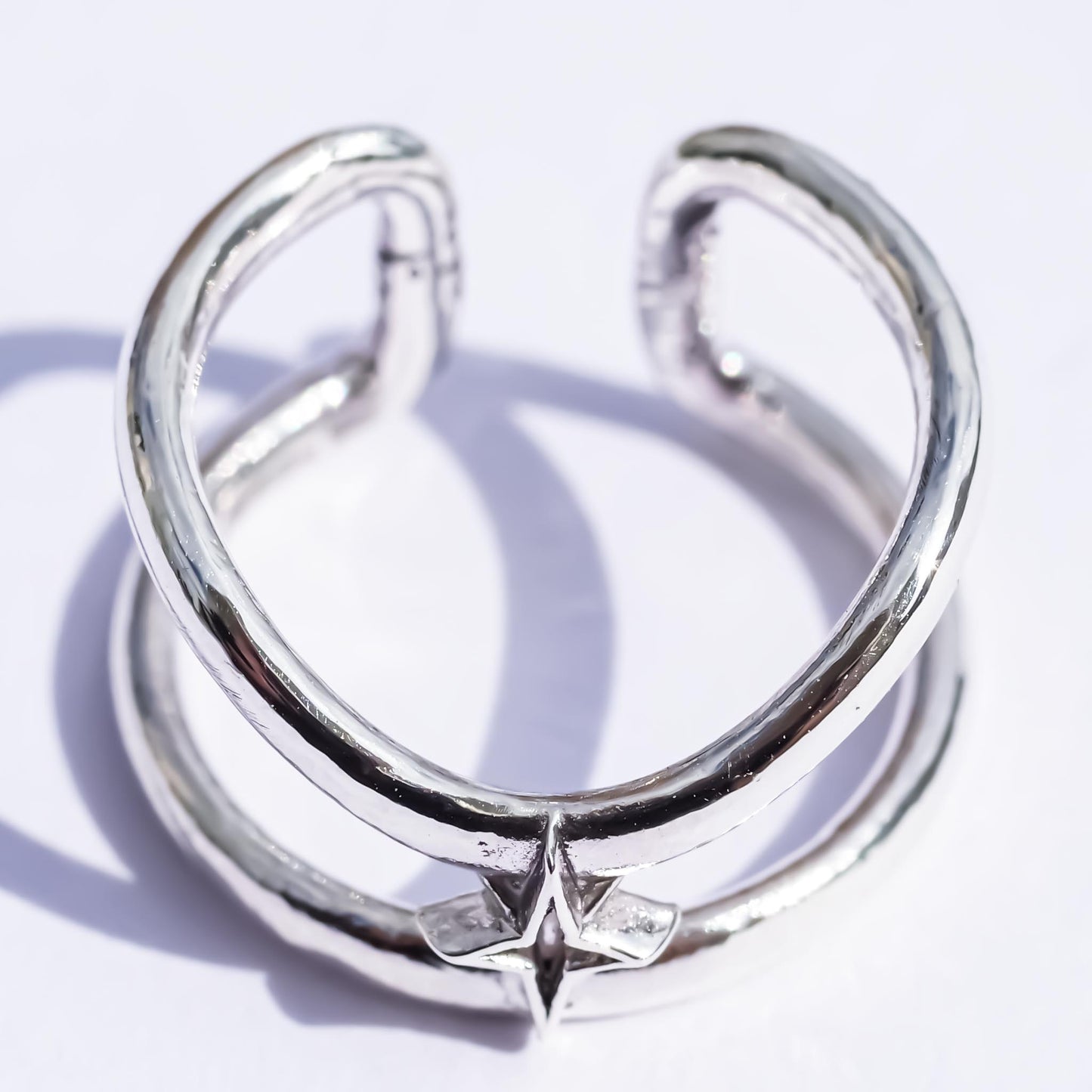 NAIL RING / STAR / SILVER 925