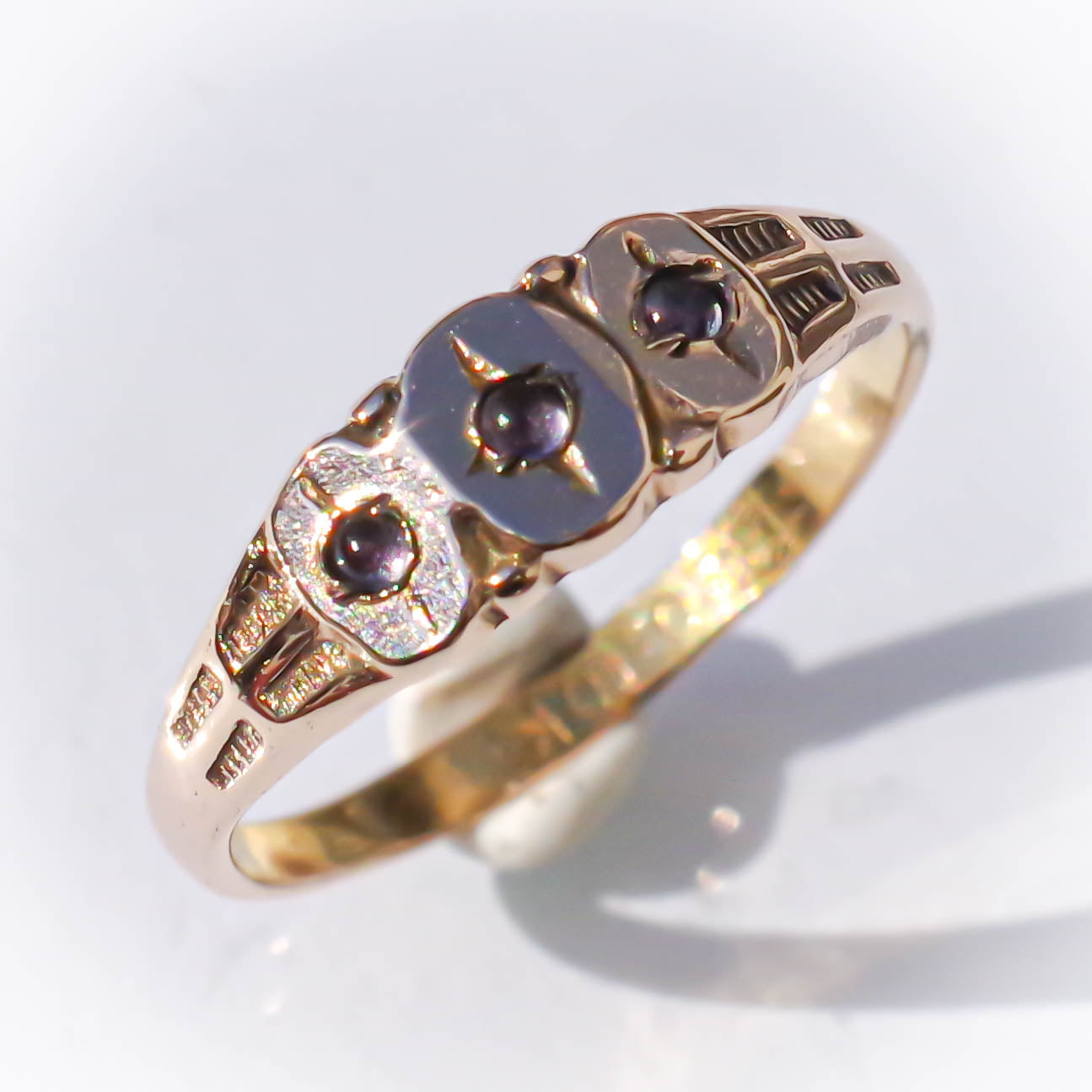 BABY RING / AMETHYST / 10K / #1.5