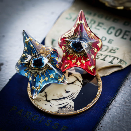 EYE STAR RING / BLUE