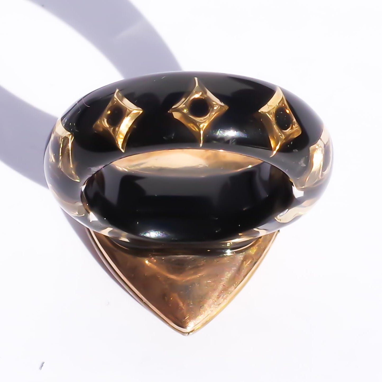 HEART LOCKET RING / FLOWER / #13
