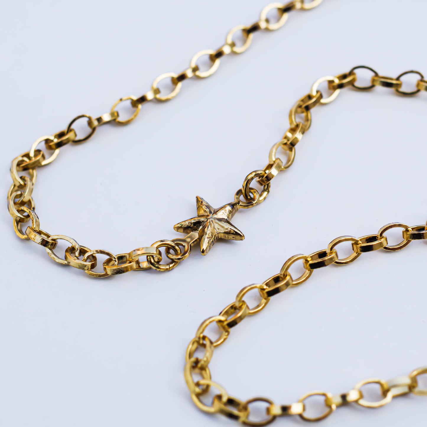 VINTAGE CHAIN NECKLACE / 1 STAR