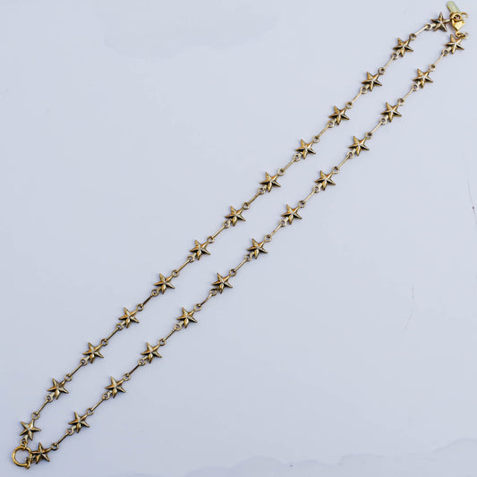 VINTAGE CHAIN NECKLACE / STAR