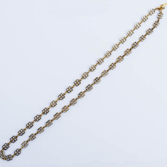 VINTAGE CHAIN NECKLACE / CROSS