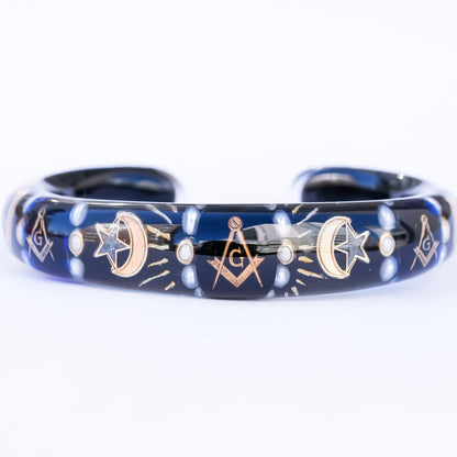 Mystic Masonic Bracelet - Black