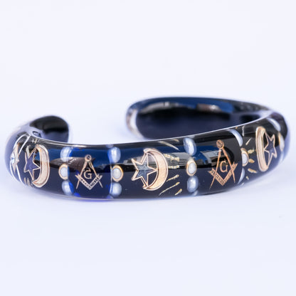 Mystic Masonic Bracelet - Black