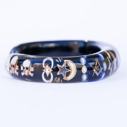 Mystic Masonic Bracelet - Black