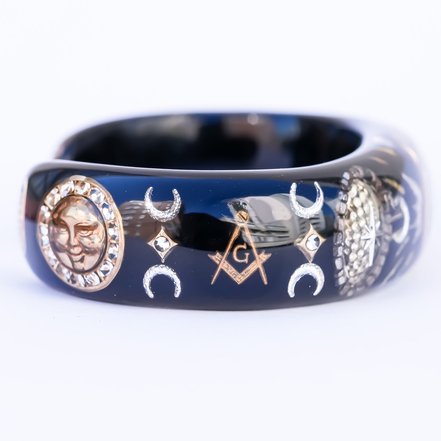 Mystic Eye Charm Bracelet - Black