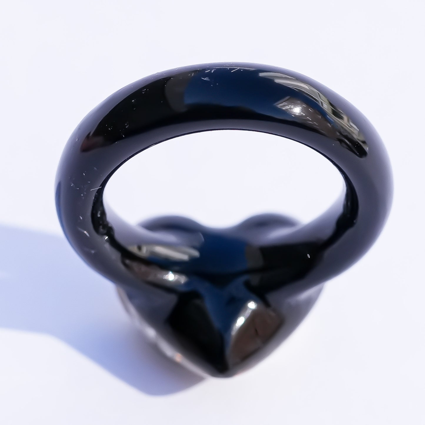 Starlit Heart Ring - Black / #11 #13