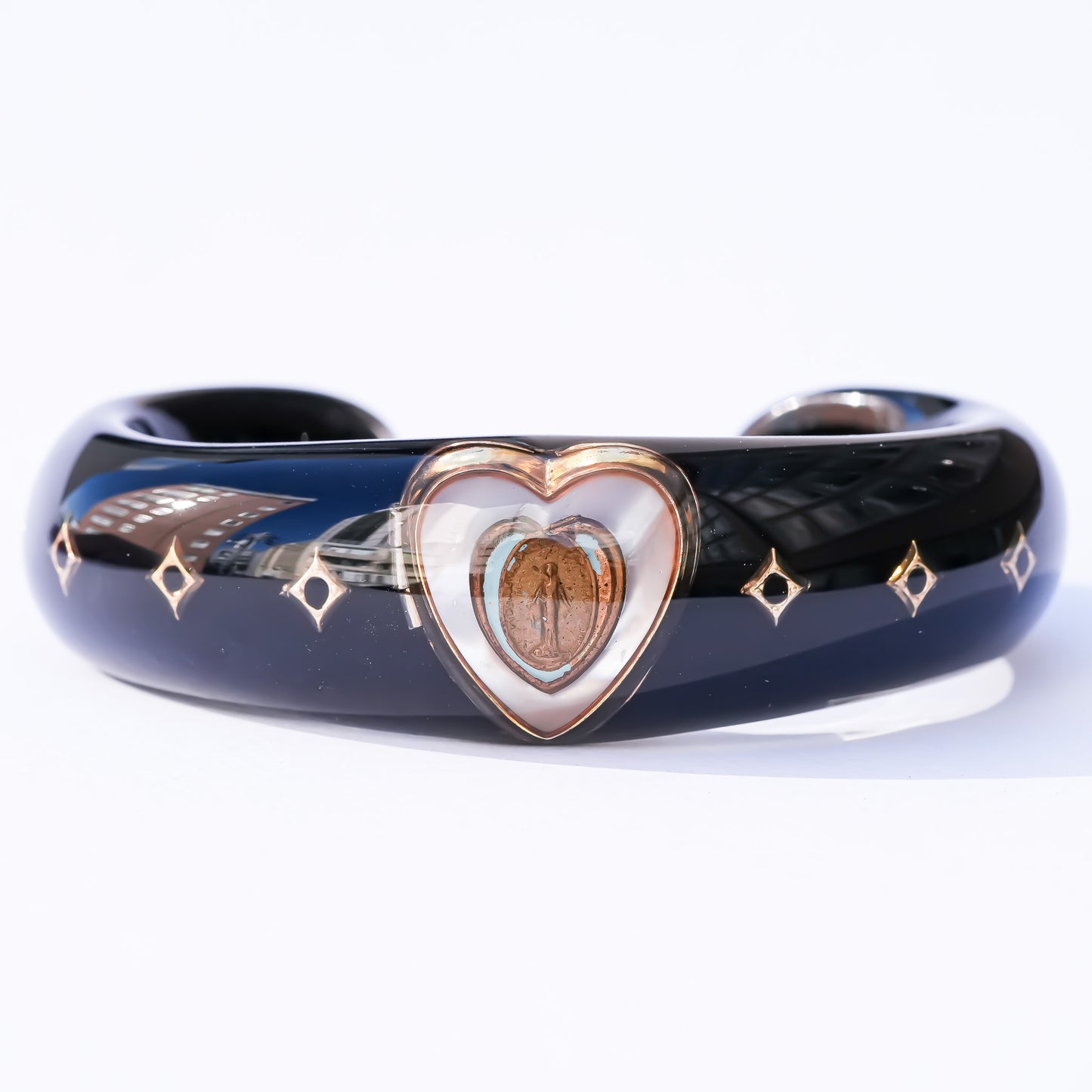 Sweetheart Madonna Bracelet - Black