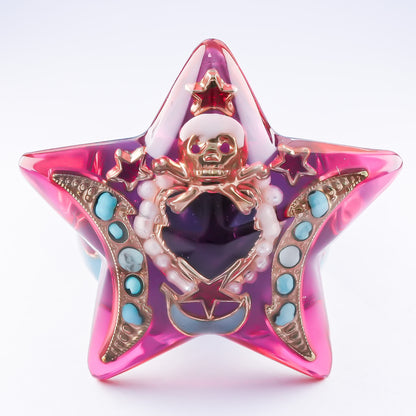 Stellar Memento Mori Ring – Pink×Blue / #11