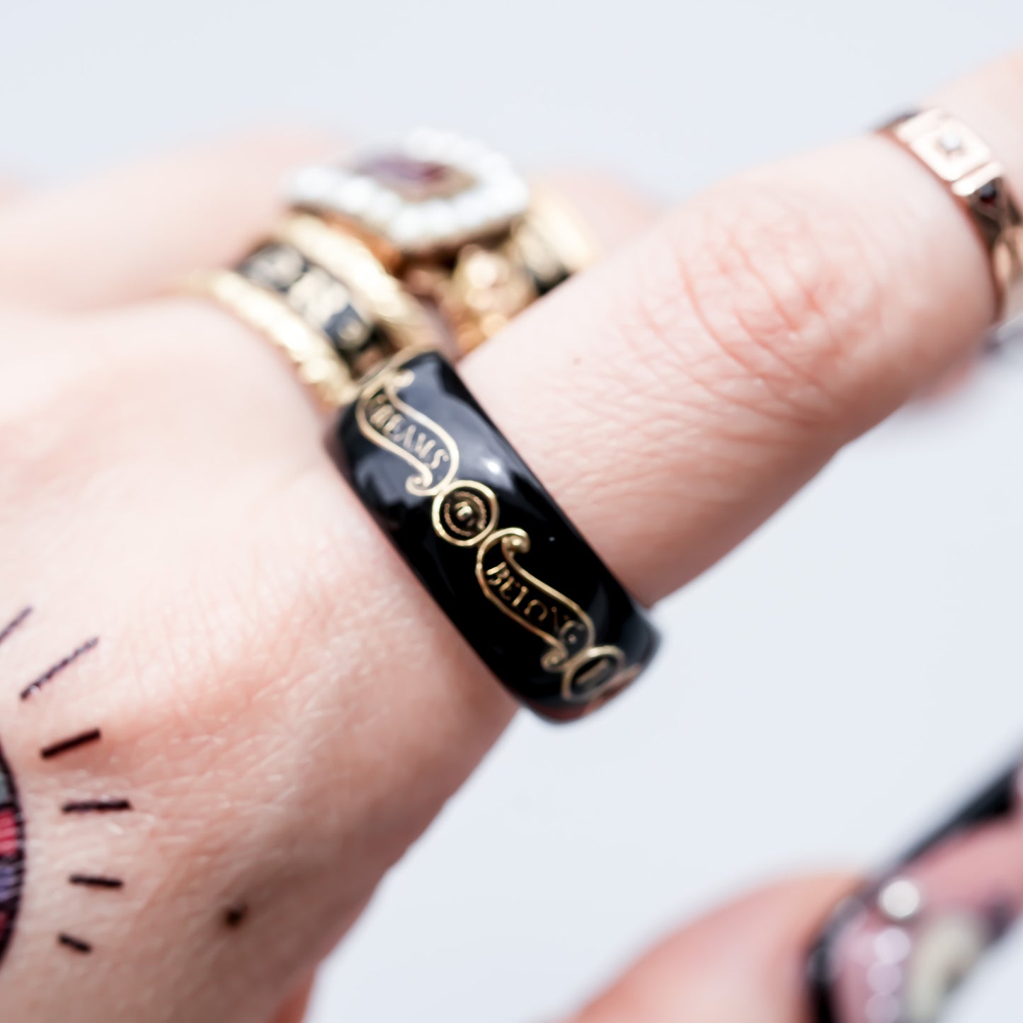 【MADE TO ORDER】Dreams Belong to Those Who Keep Going Ring