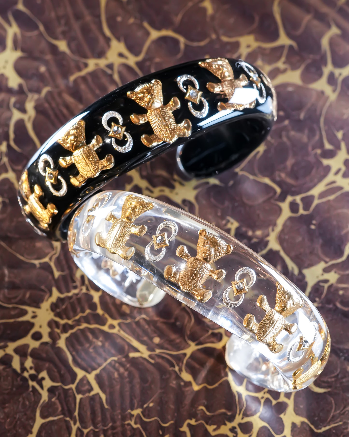 Royal Bear Bracelet - Clear