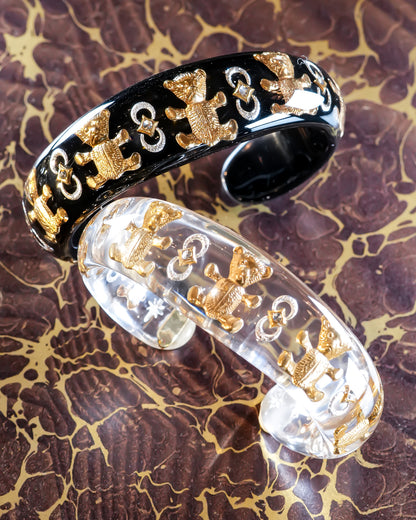 Royal Bear Bracelet - Black