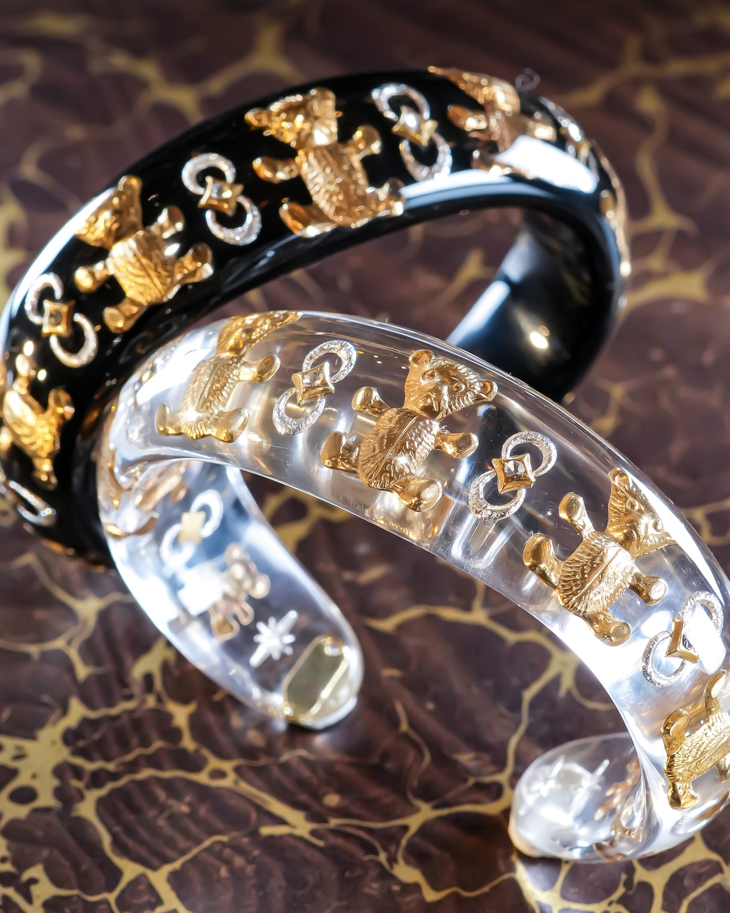 Royal Bear Bracelet - Clear