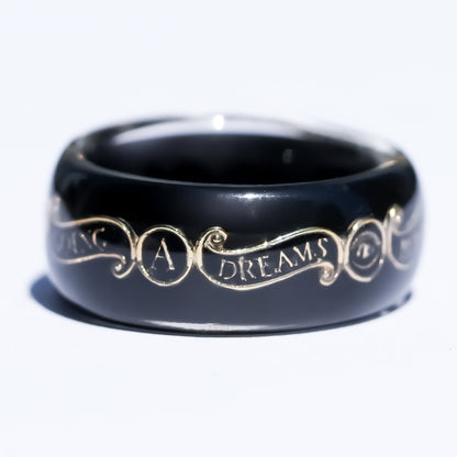 【MADE TO ORDER】Dreams Belong to Those Who Keep Going Ring