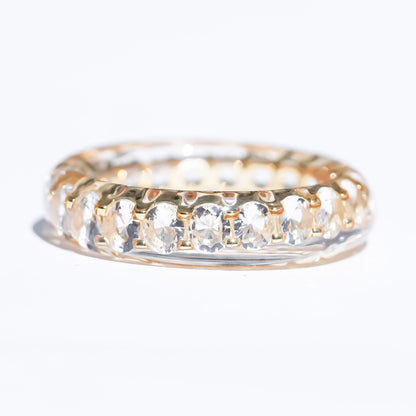 Crystal Spell Ring - Clear × Gold / #14 #15