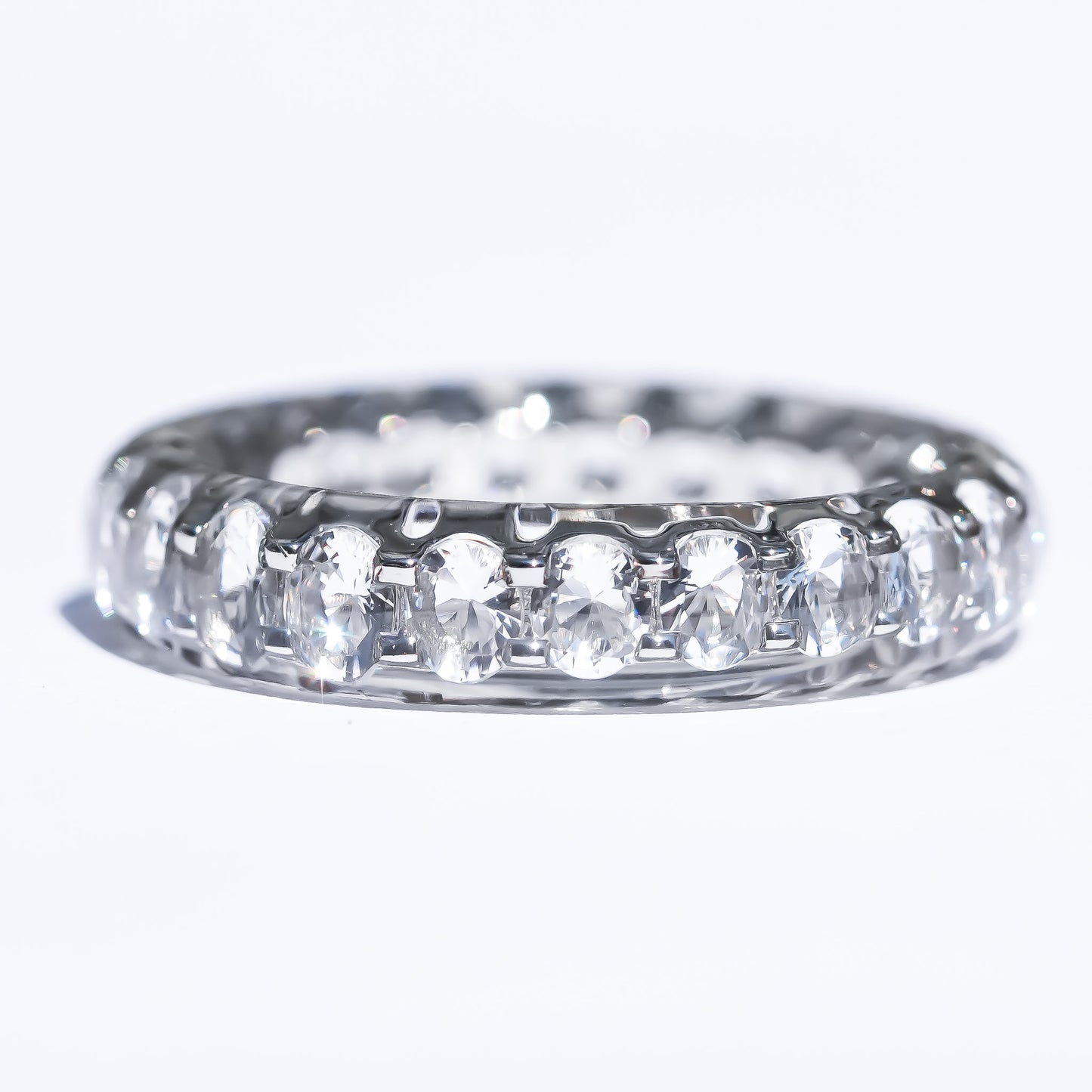 Crystal Spell Ring - Clear × Silver / #16