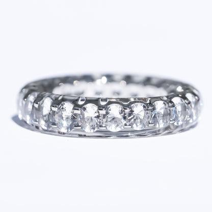 Crystal Spell Ring - Clear × Silver / #16