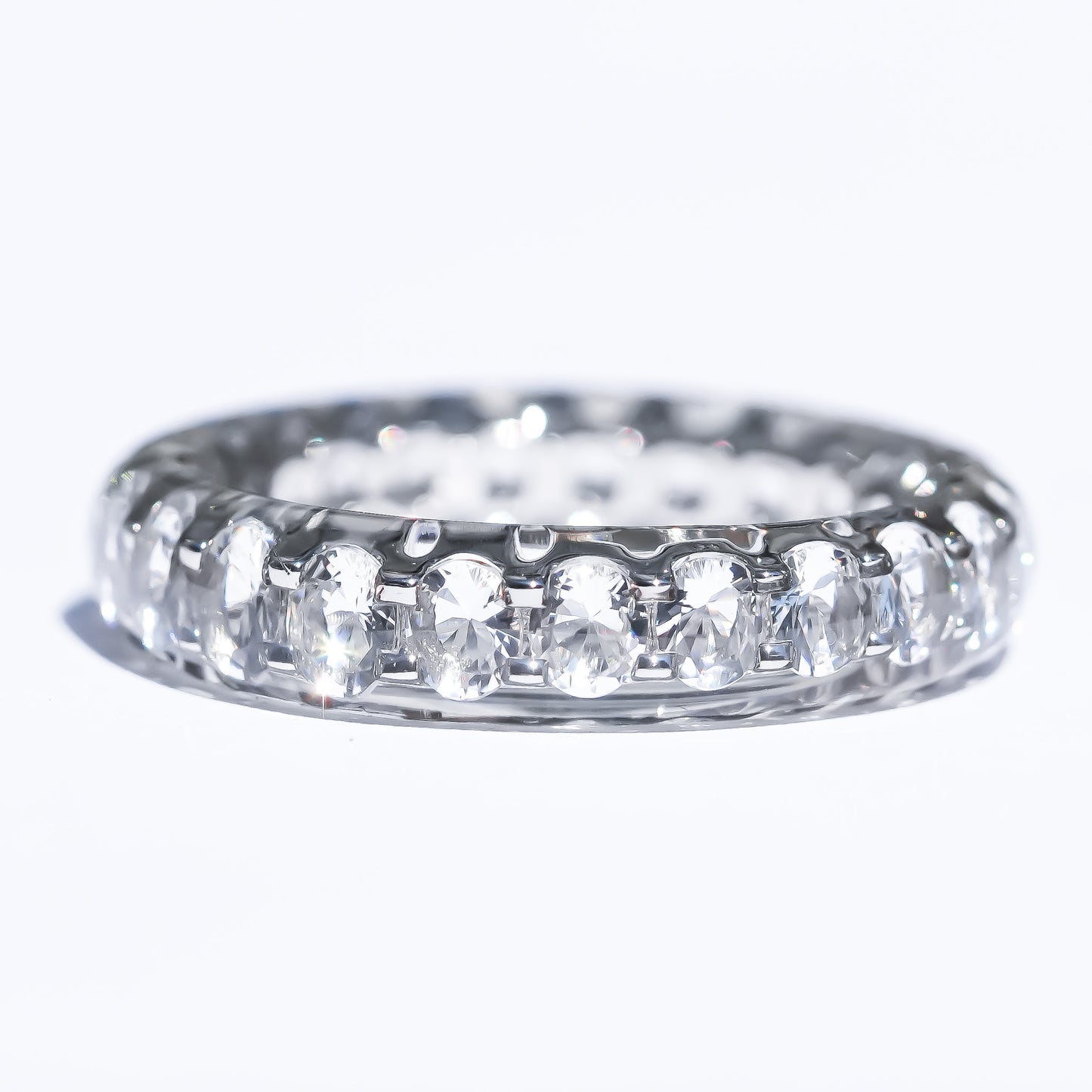Crystal Spell Ring - Clear × Silver / #16