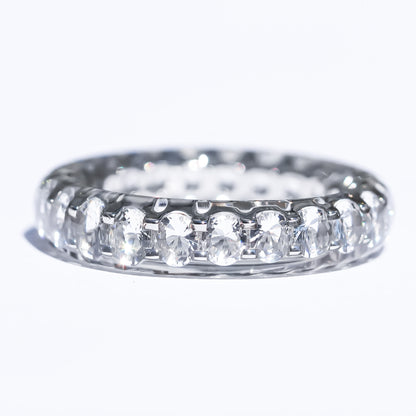 Crystal Spell Ring - Clear × Silver / #16