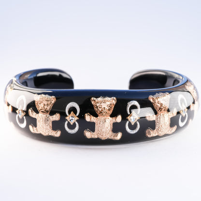 Royal Bear Bracelet - Black