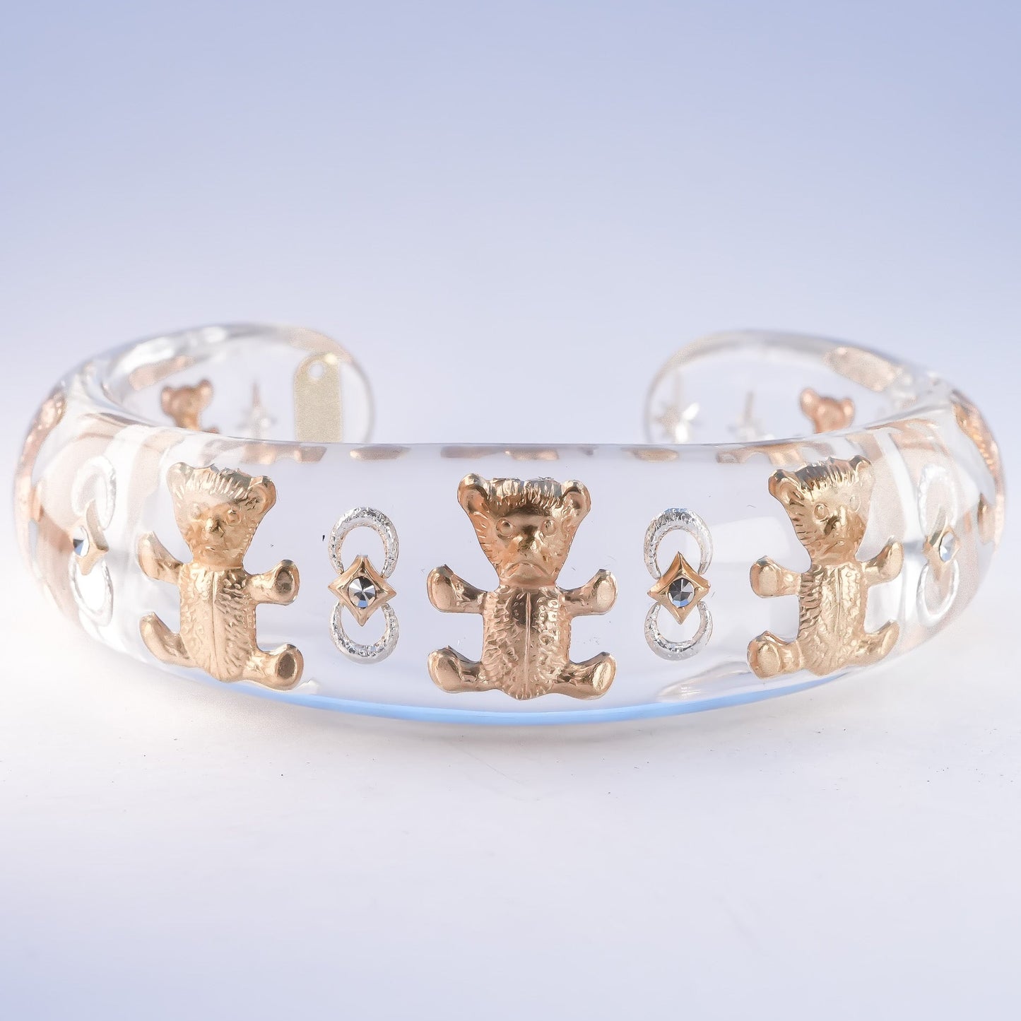 Royal Bear Bracelet - Clear