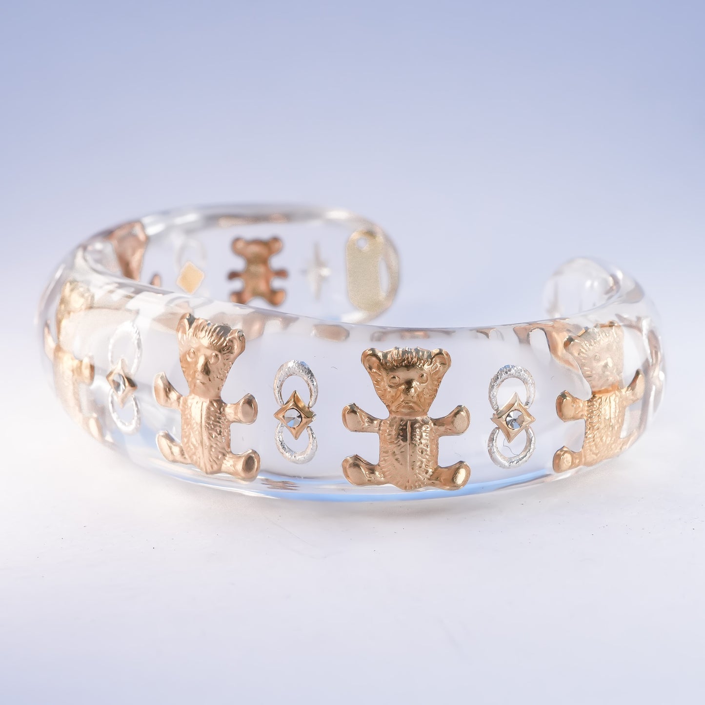 Royal Bear Bracelet - Clear