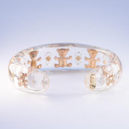 Royal Bear Bracelet - Clear