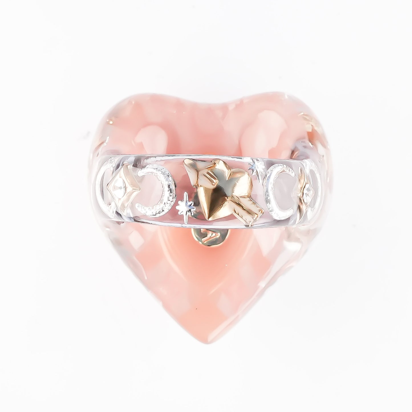 Starlight Opal Dream Ring – Smoky Pink / #10