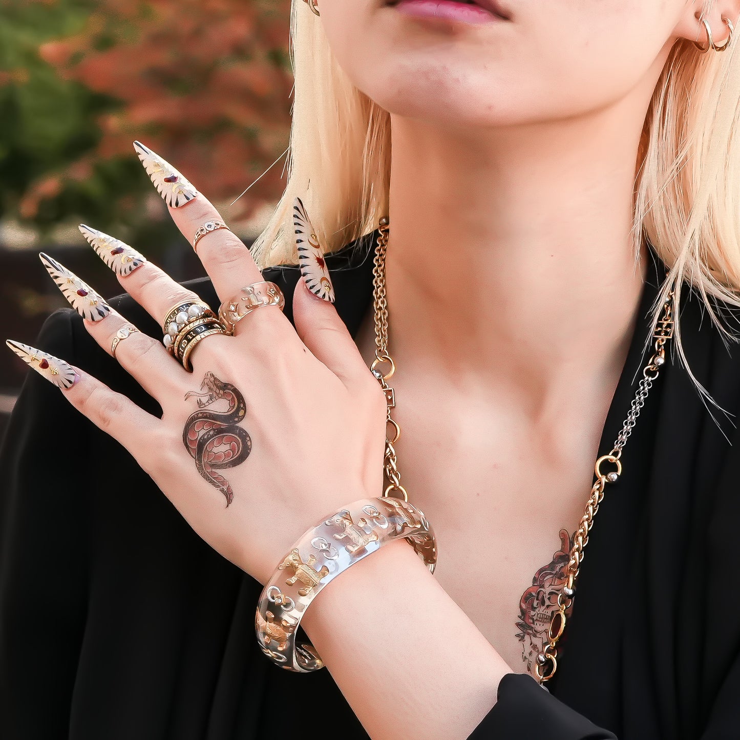 Royal Bear Bracelet - Clear