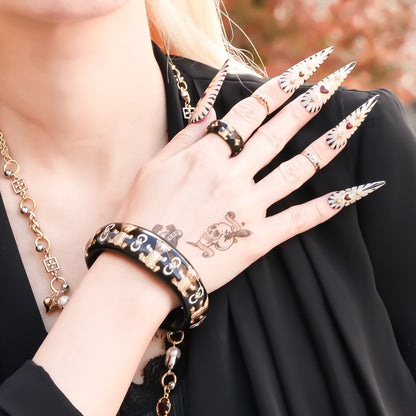 Bear Band Ring - Black / #11