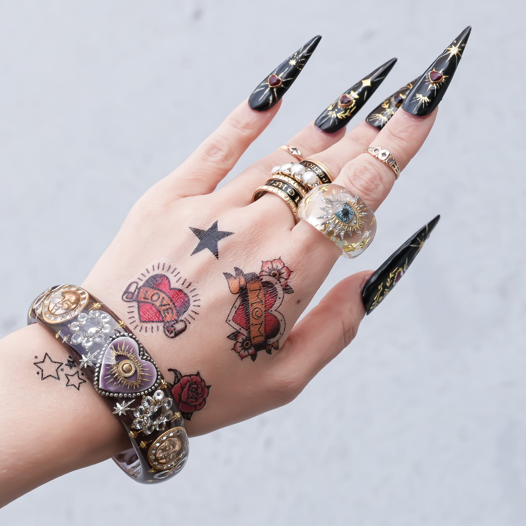 Mystic Eye Heart Bracelet - Brown – RUKA