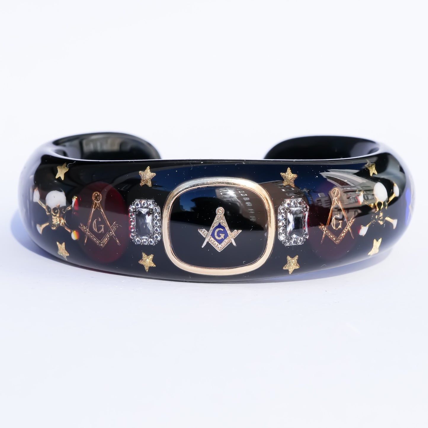 Masonic Midnight Relic Bracelet - Black