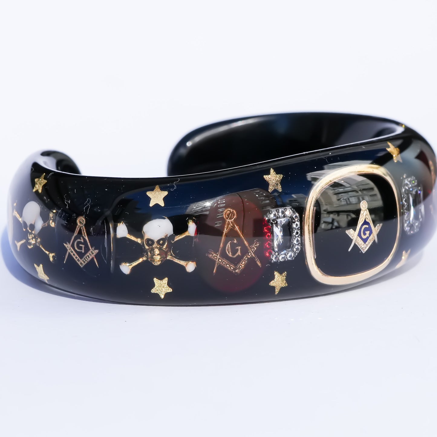 Masonic Midnight Relic Bracelet - Black