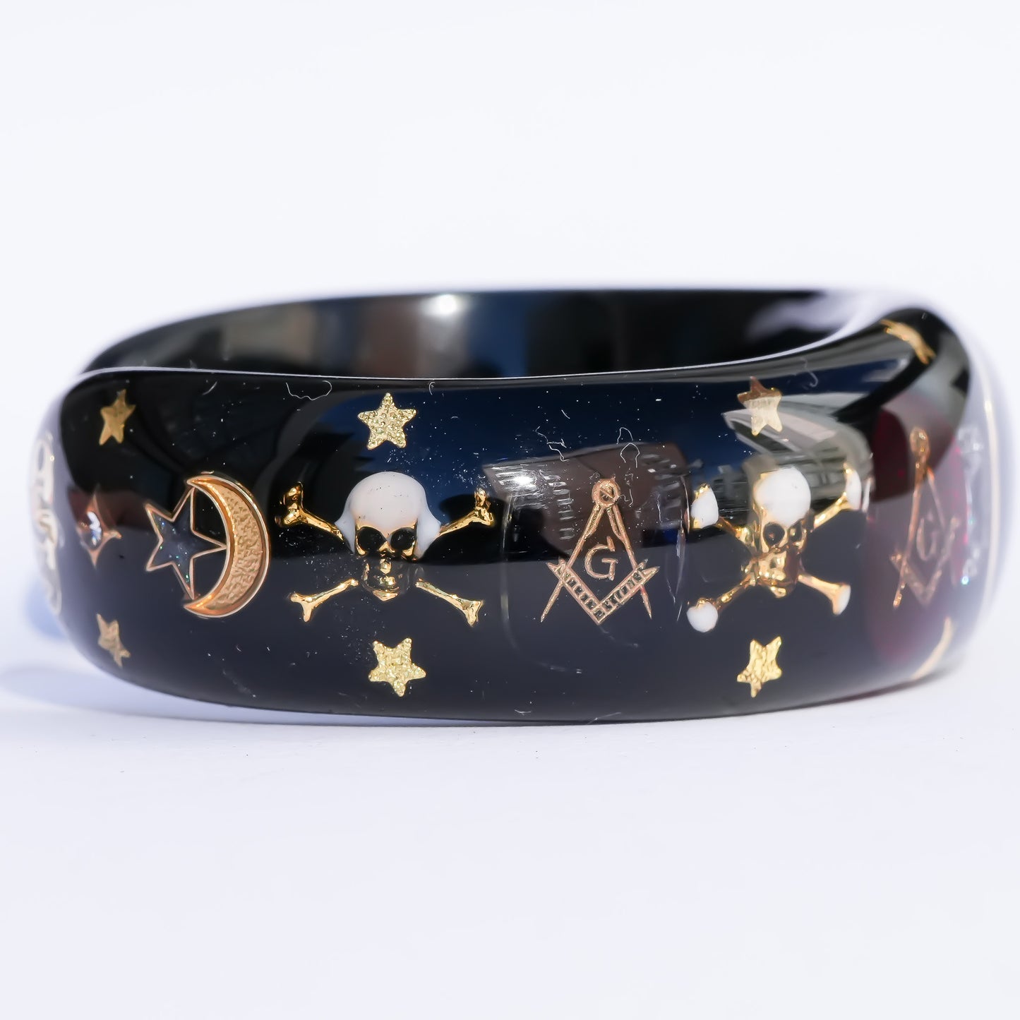 Masonic Midnight Relic Bracelet - Black