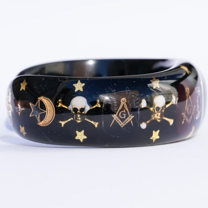 Masonic Midnight Relic Bracelet - Black